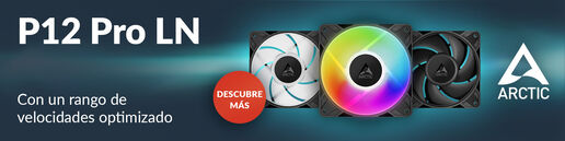 Conoce los ventiladores Arctic P12 Pro Low Noise