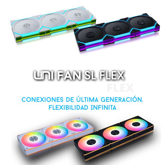 Conoce los nuevos ventiladores Lian Li UNI FAN SL FLEX / UNI FAN CL FLEX