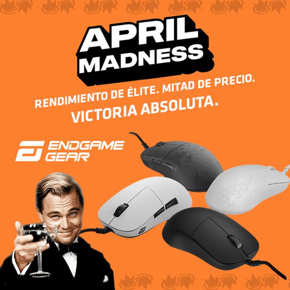 Participa junto con Endgame Gear: 50 % de descuento