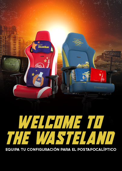 Equipa tu configuración con los productos noblechairs Fallout