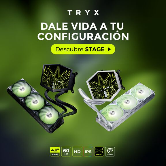 Conoce el enfriador de agua CPU TRYX STAGE