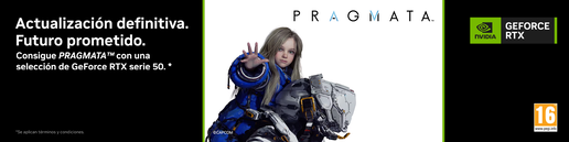 Obtenha o PRAGMATA&trade; com modelos selecionados da GeForce RTX S&eacute;rie 50