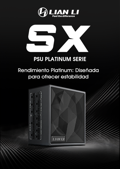 Conoce lo nueva Fuente Modular Lian Li SX
