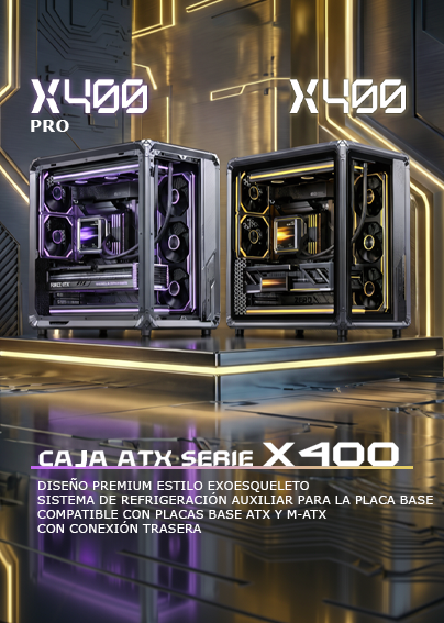 Conoce las nuevas cajas ATX X400 y X400 PRO de Jonsbo