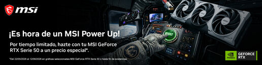 Aprovecha los descuentos en las tarjetas gr&aacute;ficas MSI RTX Serie 50