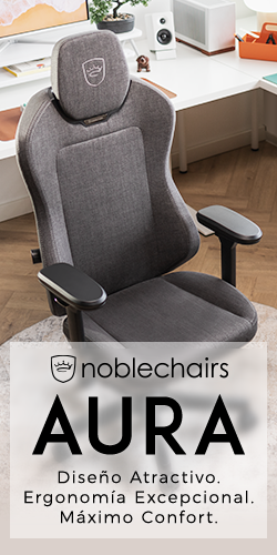 Conoce la nueva silla AURA de noblechairs