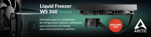 Conoce los nuevos refrigeradores de CPU AIO Arctic Liquid Freezer WS360