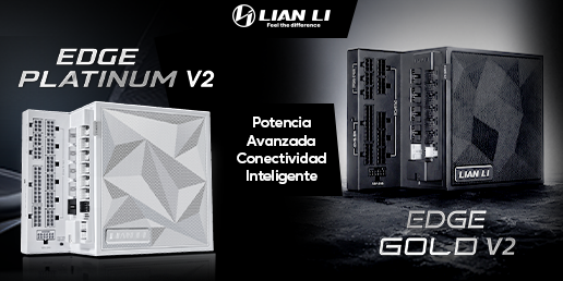 Conoce las nuevas fuentes de alimentaci&oacute;n Lian Li Edge Platinum V2 y Edge Gold V2