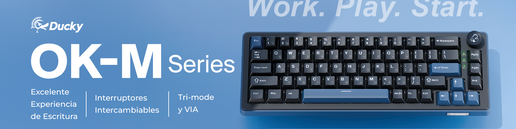 Conoce los nuevos teclados Ducky OK-M-65/75/98