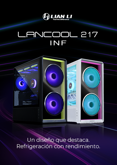 Conoce las nuevas cajas Lian Li Lancool 217 INF
