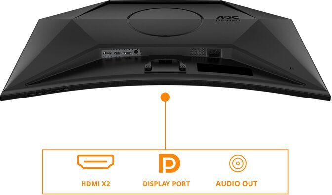Monitor Curvo AOC Gaming 32" CQ32G4VE Fast VA QHD 180Hz 0.5ms image number 15