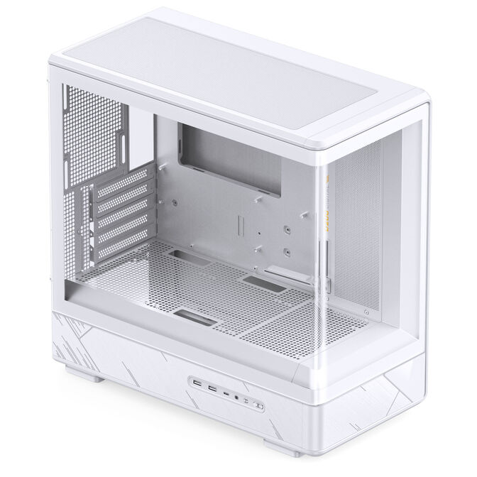 Caja Micro-ATX Jonsbo D200 Vidrio Templado Blanco image number 5