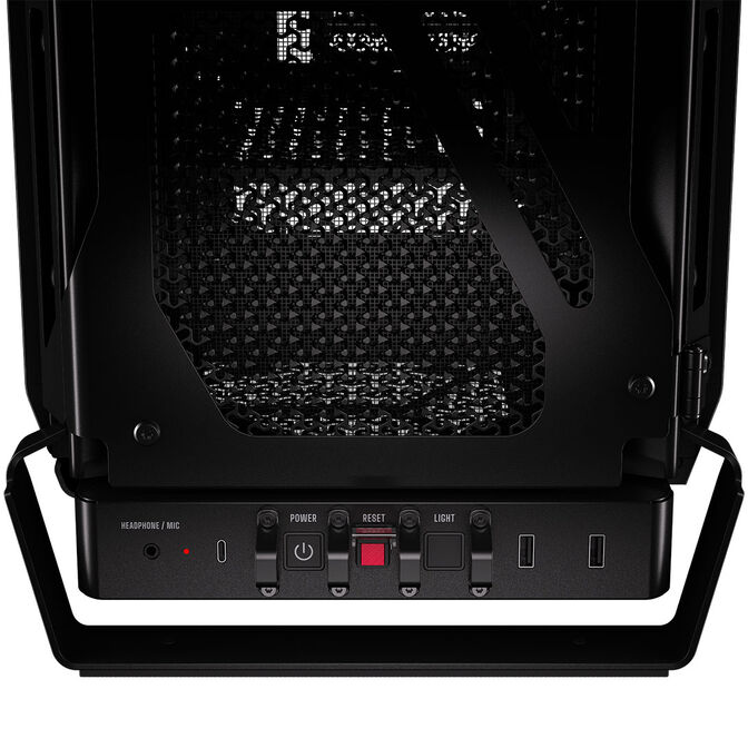 Torre E-ATX Corsair WARTHOG Perfomance Negro Cristal Templado image number 12
