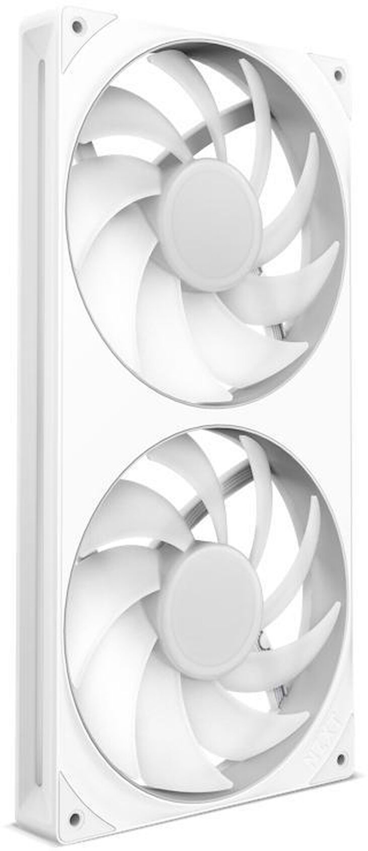Ventilador NZXT F280 RGB Core Single-Frame Blancas - Duplo Ventílador 140mm (280mm) image number 5