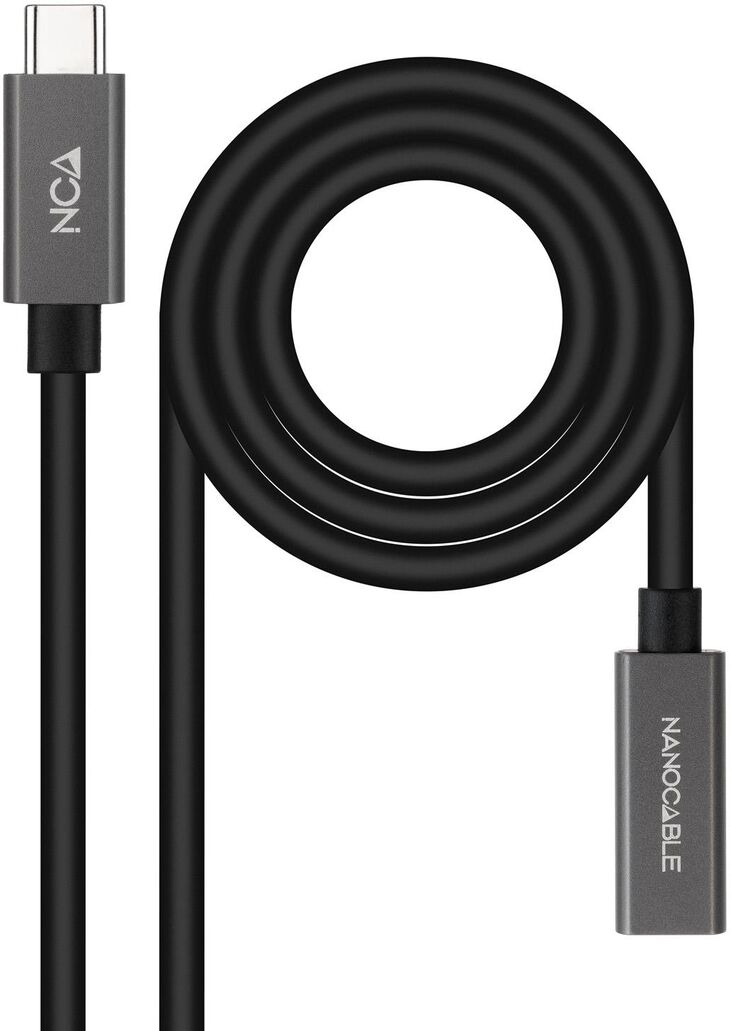 Cable USB 3.2 Gen2x2 Nanocable 4K/60Hz USB-C M/H 1,5 M image number 0
