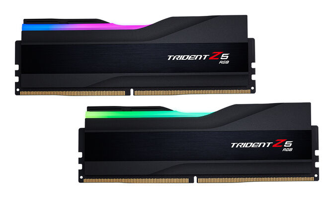 G.Skill Kit 64GB (2 x 32GB) DDR5 6000MHz Trident Z5 EXPO CL36 Black - F5-6000J3636F32GX2-TZ5RK image number 0