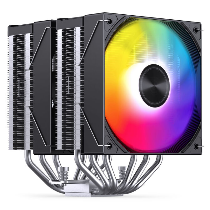 Ventilador CPU Jonsbo CA80 ARGB Negro - 2x 120mm image number 1
