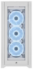 Torre ATX Corsair iCUE 5000X Airflow RGB Smart Blanco Cristal Templado image number null