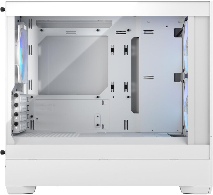 Torre Micro-ATX Fractal Design Pop Mini Air RGB White TG Clear Tint image number 2