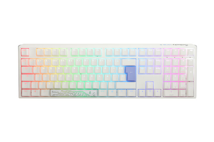 Teclado Mec&acirc;nico Ducky ONE 3 Classic 100% Pure White MX-Silver (ES) image number 0