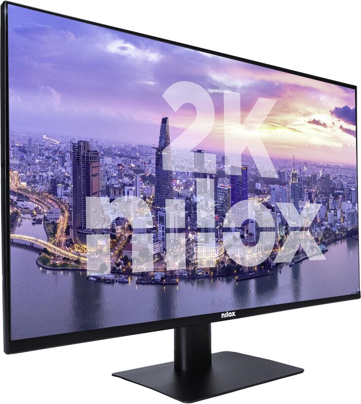 Nilox Monitor Desktop - Monitor 27", 2K, IPS, 100Hz, 2 HDMI, 1 DP, 1ms, Multimedia image number 1