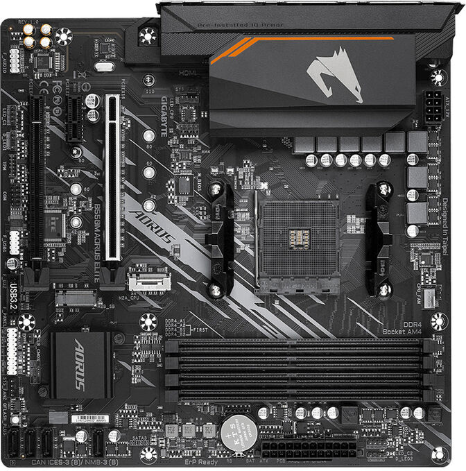 Placa Base Gigabyte B550M Aorus Elite image number 1