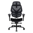 Silla Gaming Ergonomica ThunderX3 FLEX Pro, Apoio lombar 360 graus - Mesh Black image number null