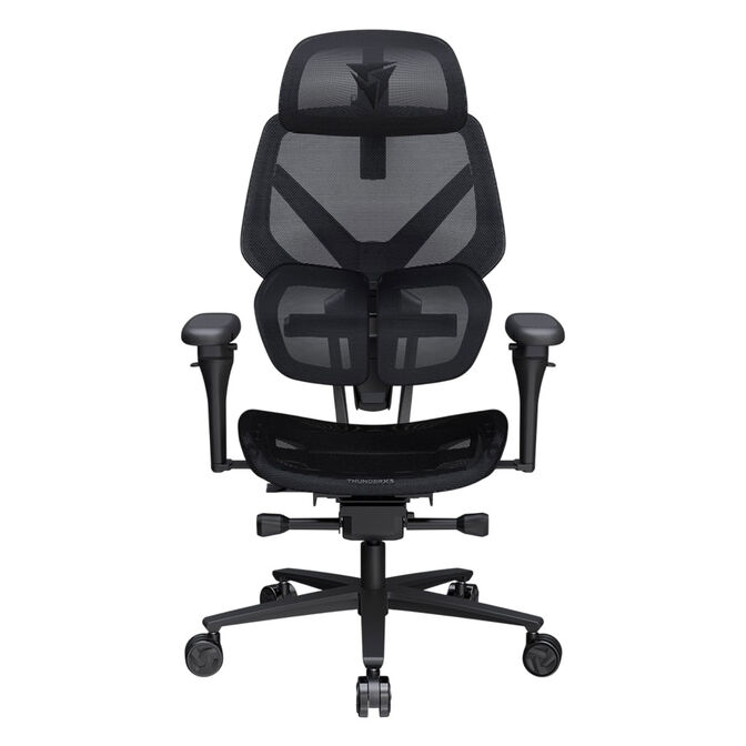 Silla Gaming Ergonomica ThunderX3 FLEX Pro, Apoio lombar 360 graus - Mesh Black image number 0