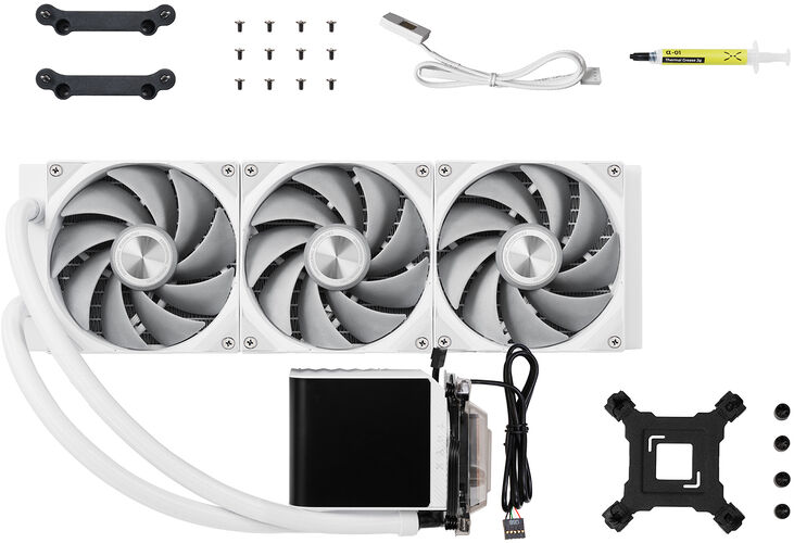 Water Cooler CPU TRYX Panorama Upgraded 360 Blanco image number 4