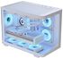 Caja Micro-ATX Aerocool P300C ARGB Vidrio Templado Blanco image number null