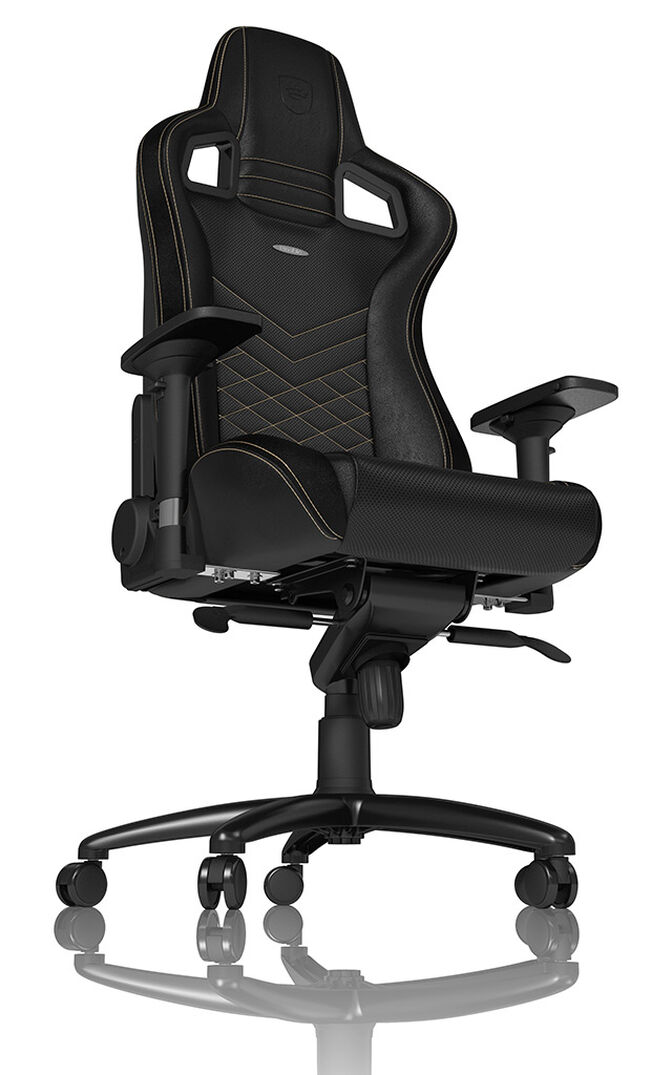 Silla noblechairs EPIC - Negro / Dorado image number 1