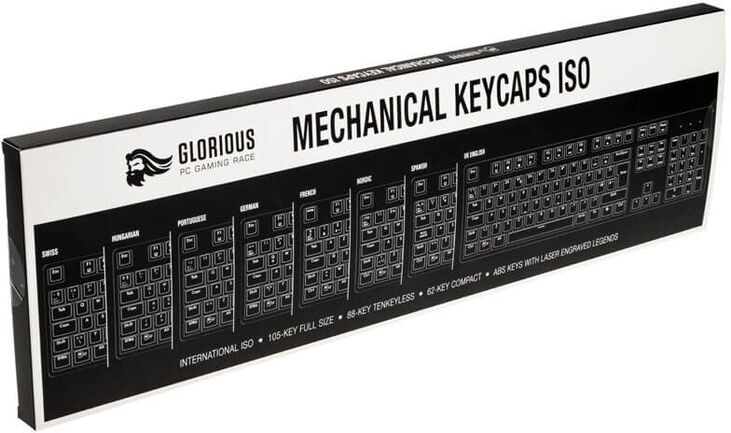 Juego de 105 Teclas Glorious ABS Negro (ES) image number 3