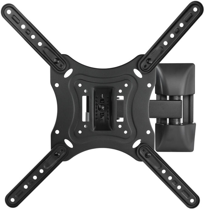 Soporte de Pared Tooq Tilt e GiRat&oacute;nrio 2 Pivots 23" a 55" Max. 30kg Negro image number 1