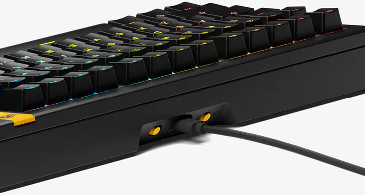 Teclado Mecânico Glorious GMMK 3 HE 75% Negro - Fox Switch (US) image number 2