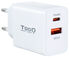 Cargador Tooq USB-C QC 3.0 (20W) + USB-A QC 3.0 (18W) image number null