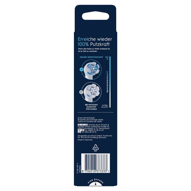 Recambios para Cepillo de Dientes El&eacute;ctrico Oral-B iO Ultimative Reinigung Pack 2 Unidades image number 2