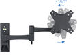 Soporte de Pared Tooq Tilt e GiRat&oacute;nrio 3 Pivots 13" a 27" Max. 15kg Negro image number null