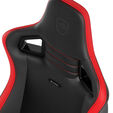 Silla noblechairs EPIC Compact - Negro /Carbono /Rojo image number null