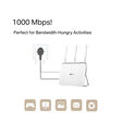 PowerLine TP-Link TL-PA7017P AV1000 Homeplug AV2 Gigabit Passthrough image number null