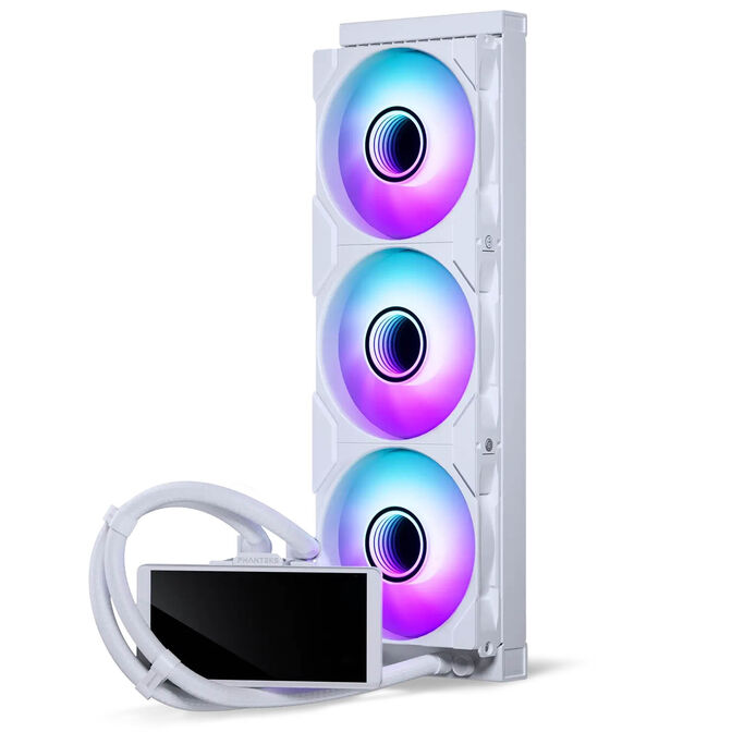 Water Cooler CPU Phanteks Glacier One 360M25 Gen 2 LCD DRGB Blanco - 360mm image number 1