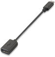 Cable USB 2.0 3A OTG Nanocable USB-C/M-A/F 15 CM Negro image number null