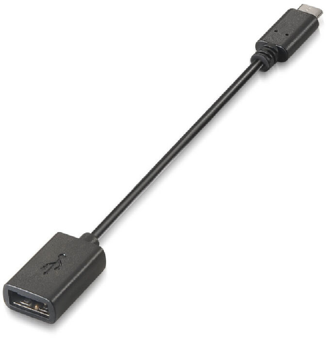 Cable USB 2.0 3A OTG Nanocable USB-C/M-A/F 15 CM Negro image number 2
