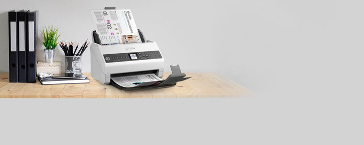 Escáner de Documentos Epson WorkForce DS-730N image number 1