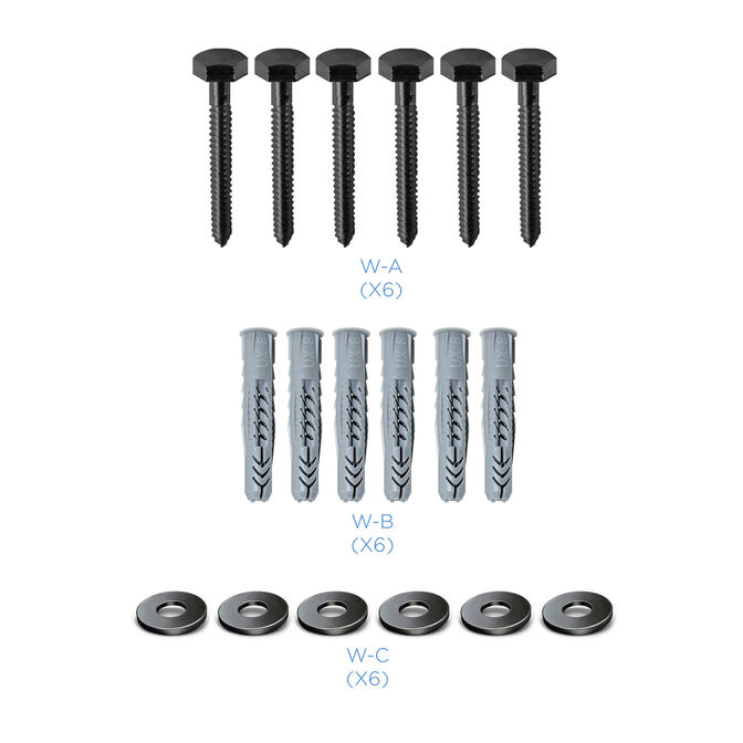 Soporte de Pared Tooq Tilt 32" a 55" Max. 75kg Negro image number 9