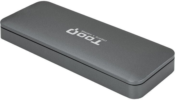 Caja Externa SSD Tooq M.2 NGFF - USB 3.1 Gen 1 Gris image number 1