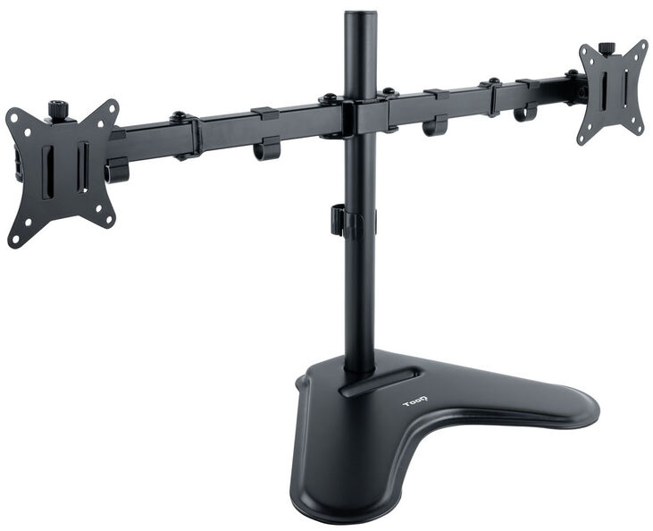 Soporte de Mesa Gaming Tabletop Tooq Doble Tilt e Altura Ajustable 17" a 32" Max. 9kg Negro image number 0