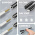 Adaptador Áudio AXAGON ADA-HCPD USB-C - 3.5mm (F) conector Hi-Res DAC 32bit 384kHz  PD 60W 3A image number null