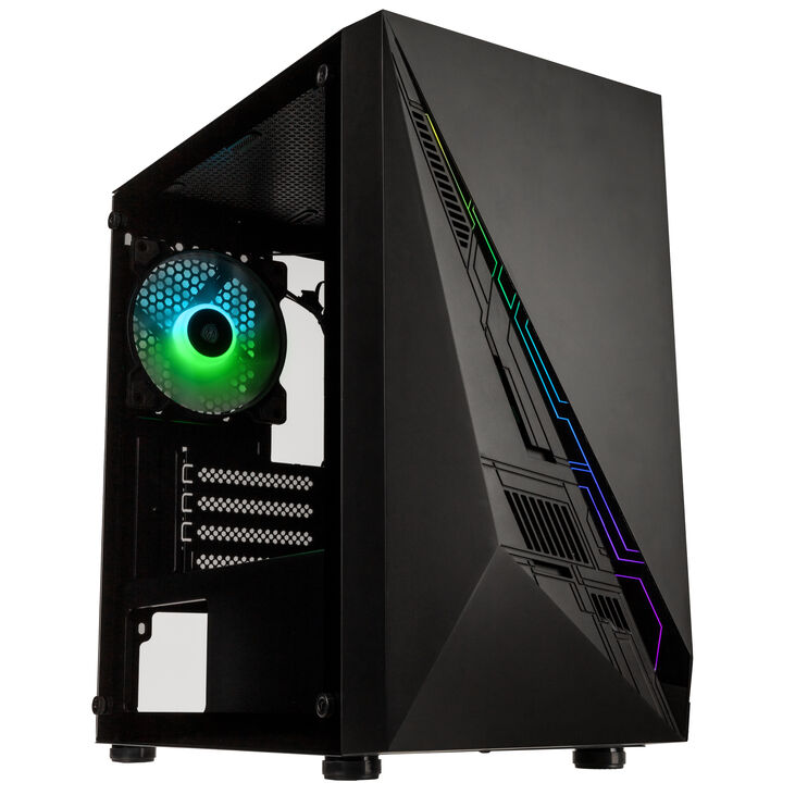 Caja Micro-ATX Kolink Inspire K2 Plus ARGB Vidrio Templado image number 0