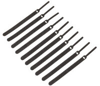 Abrazaderas Kolink en Velcro (Pack 10uni) - Negro