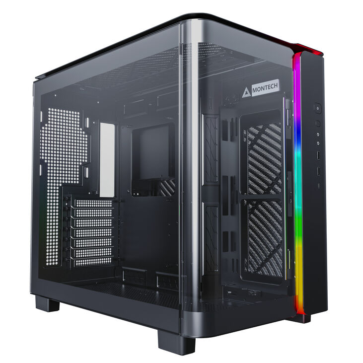 Caja ATX Montech King 95 Negro image number 0